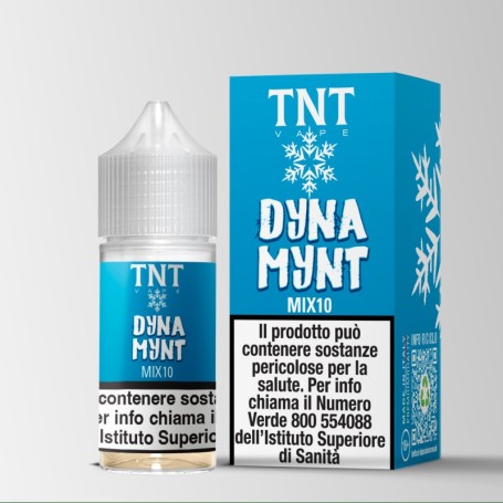 * TNT VAPE DYNA MYNT 0 MG MIX&VAPE 10 ML IN CHUBBY 30