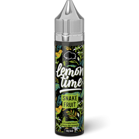 ELIQUID FRANCE 10 + 50 SHOT LEMON TIME SNAKE FRUIT 10/60 ML