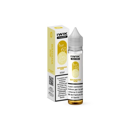 IWIK 10+10 BANANA ICE MINI SHOT 10 ML IN CHUBBY 20