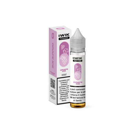 IWIK 10+10 GRAPE ICE MINI SHOT 10 ML IN CHUBBY 20