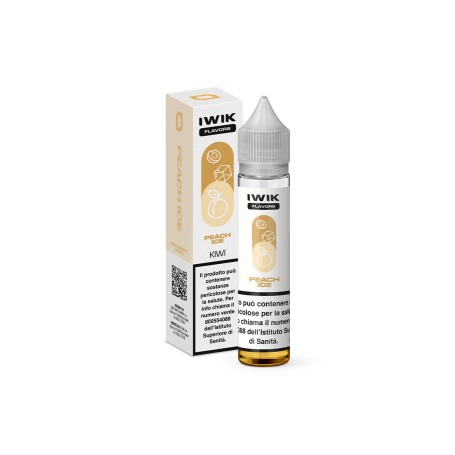 IWIK 10+10 PEACH ICE MINI SHOT 10 ML IN CHUBBY 20