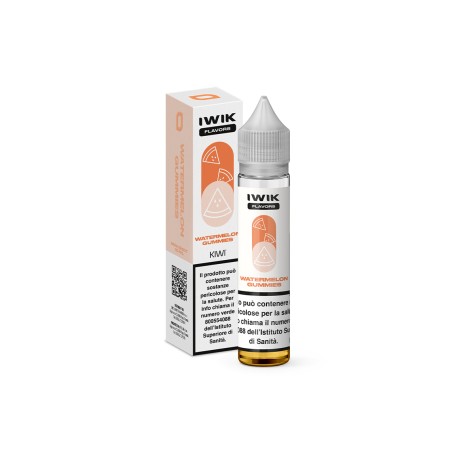 IWIK 10+10 WATERMELON GUMMIES MINI SHOT 10 ML IN CHUBBY 20
