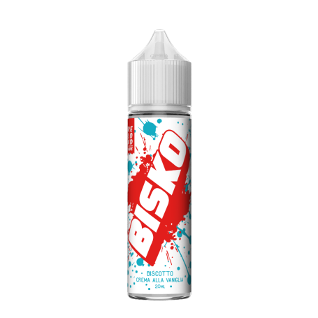 RELOAD VAPE SHOT 20 ML BISKO BISCOTTO CREMA ALLA VANIGLIA 20 ML IN CHUBBY 60