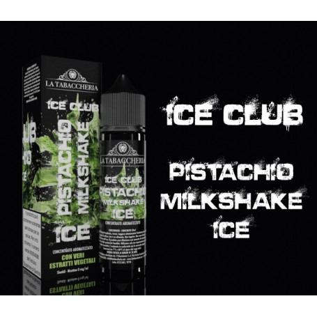 .LA TABACCHERIA. ICE CLUB PISTACHIO MILKSHAKE ICE SHOT 20 ML CHUBBY 60