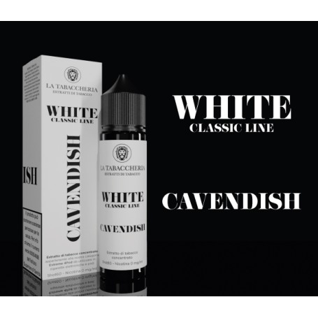 .LA TABACCHERIA. LINEA WHITE CAVENDISH 20 ML IN CHUBBY DA 60