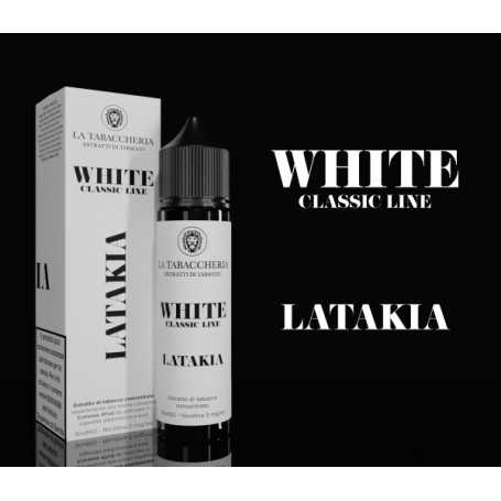 .LA TABACCHERIA. LINEA WHITE LATAKIA 20 ML IN CHUBBY DA 60