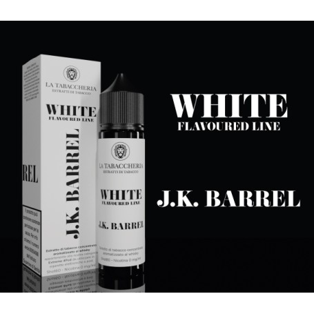 .LA TABACCHERIA. LINEA WHITE J. K. BARREL 20 ML IN CHUBBY DA 60