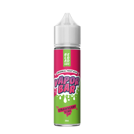 RELOAD VAPE SHOT 20 ML VAPOR BAR STRAWBERRY KIWI 20 ML IN CHUBBY 60
