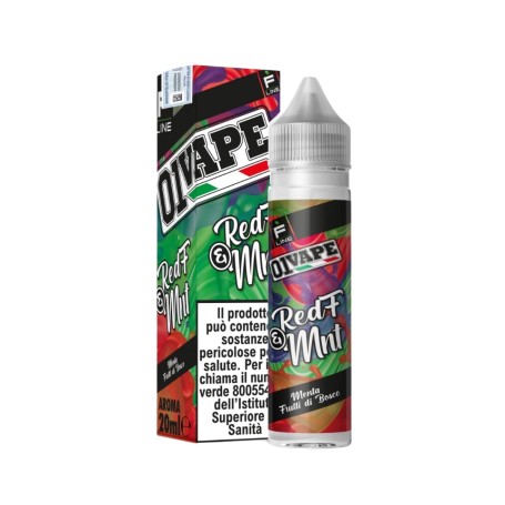 AROMA SHOT 20 ML 01VAPE RED F & MNT IN 60 ML