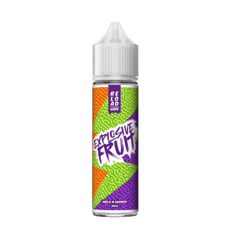 RELOAD VAPE SHOT 20 ML EXPLOSIVE FRUIT MELA MANGO 20 ML IN CHUBBY 60