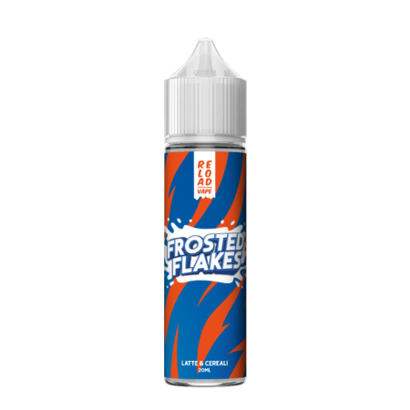 RELOAD VAPE SHOT 20 ML FROSTED FLAKES LATTE E CEREALI 20 ML IN CHUBBY 60