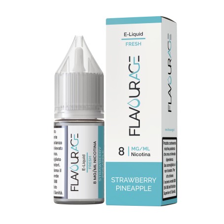 FLAVOURAGE. STRAWBERRY PINEAPPLE 10 ML TPD