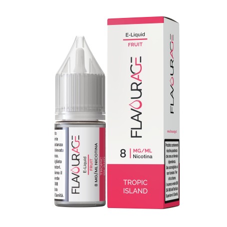 FLAVOURAGE. TROPIC ISLAND 10 ML TPD