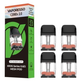 VAPORESSO COREX 3.0 MESH POD DI RICAMBIO XROS SERIES 0.6 OHM 3 ML 4 PCS