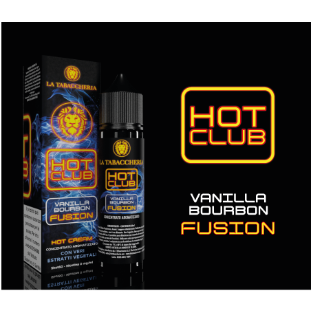 .LA TABACCHERIA HOT CLUB VANILLA BOURBON FUSION SHOT 20 ML IN CHUBBY 60