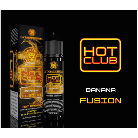 .LA TABACCHERIA HOT CLUB BANANA FUSION SHOT 20 ML IN CHUBBY 60