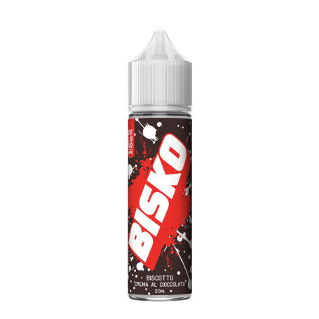 RELOAD VAPE SHOT 20 ML BISKO BISCOTTO CREMA AL CIOCCOLATO 20 ML IN CHUBBY 60