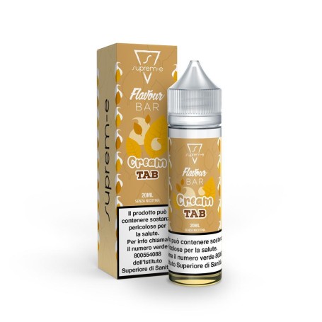 AROMA SUPREM-E SHOT 20 ML IN 60 ML CREAM TOBACCO 0 MG MIX&VAPE 20 ML