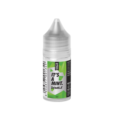RELOAD VAPE MINI SHOT 10 + 10 IT'S DOUBLE MINT MINI SHOT 10 ML IN CHUBBY 30