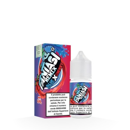 FANTASI ICE BLUERASPBERRY X CHERRY ICE 10 + 10 MINI SHOT 10 ML IN CHUBBY 30