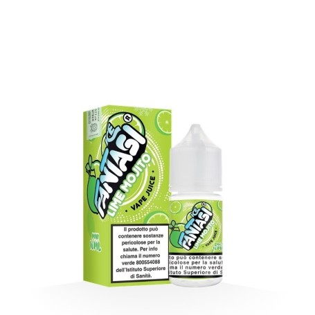 FANTASI ICE LIME MOJITO ICE 10 + 10 MINI SHOT 10 ML IN CHUBBY 30