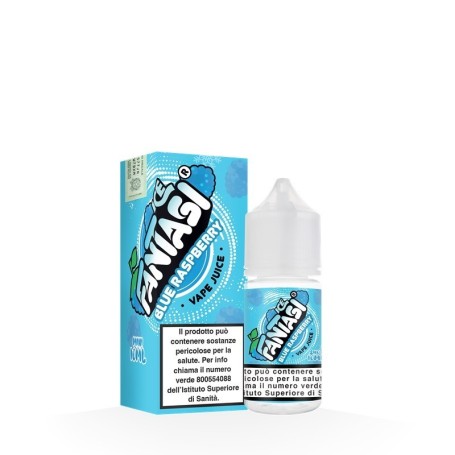 FANTASI ICE BLUE RASPBERRY ICE 10 + 10 MINI SHOT 10 ML IN CHUBBY 30