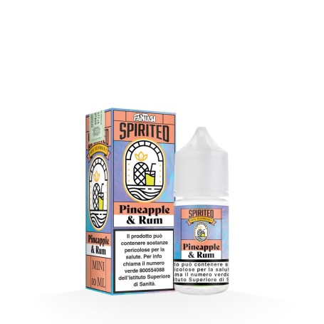 FANTASI SPIRITED PINEAPPLE & RUM 10 + 10 MINI SHOT 10 ML IN CHUBBY 30