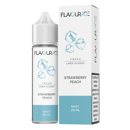 FLAVOURAGE STRAWBERRY PEACH MIX&VAPE 20 ML IN CHUBBY 60