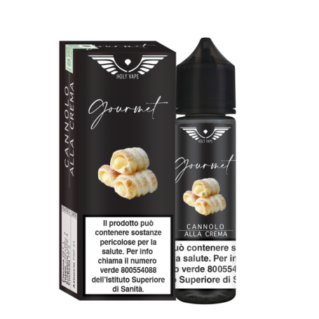 SHOT 20 + 40 HOLY VAPE GOURMET CANNOLO ALLA CREMA 20 ML
