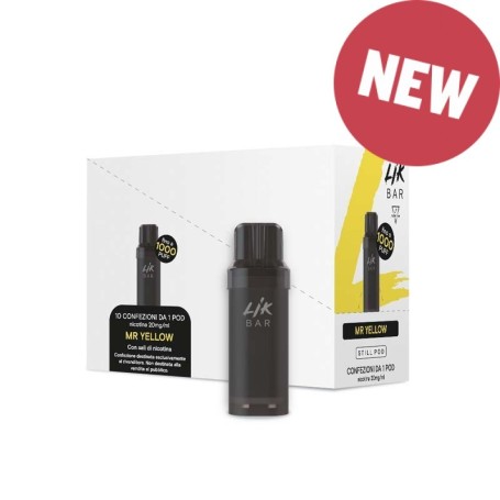 LIK BAR STILL POD PRECARICATA MR YELLOW 20 MG 2 ML 1 PCS