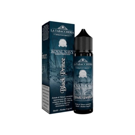 .LA TABACCHERIA ROYAL NAVY BLACK PRINCE SHOT 20 ML IN CHUBBY 60 ML