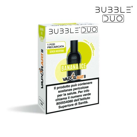 VAPORART BUBBLE DUO POD PRECARICATA BANANA ICE 1 PCS