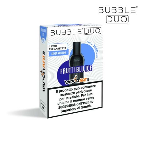 VAPORART BUBBLE DUO POD PRECARICATA FRUTTI BLU ICE 1 PCS