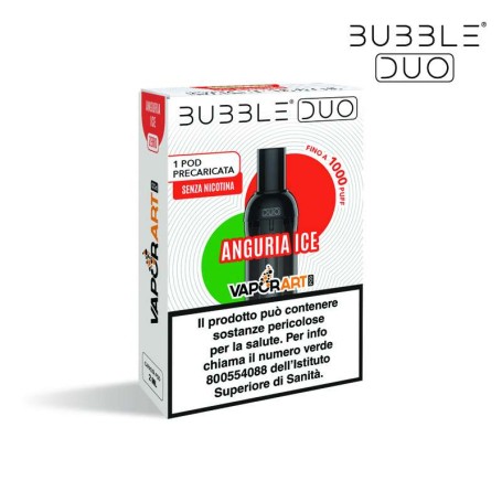 VAPORART BUBBLE DUO POD PRECARICATA ANGURIA ICE 1 PCS