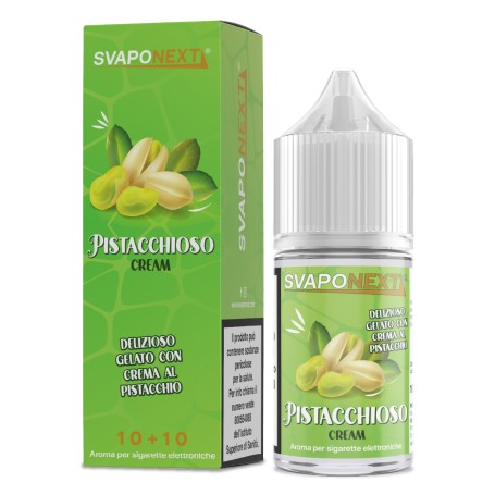 * SVAPONEXT PISTACCHIOSO CREAM 0 MG MIX&VAPE 10 ML IN CHUBBY 30