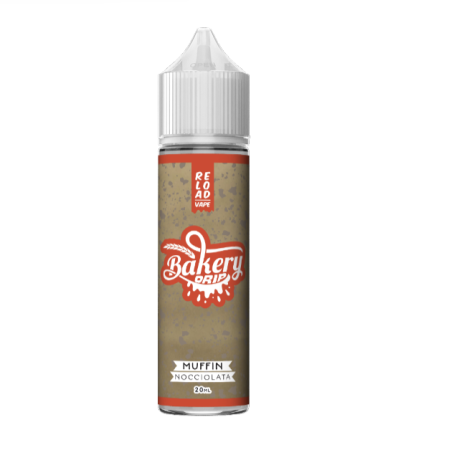 RELOAD VAPE SHOT 20 ML BAKERY DRIP MUFFIN NOCCIOLATA 20 ML IN CHUBBY 60