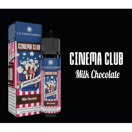 .LA TABACCHERIA CINEMA CLUB MILK CHOCOLATE SHOT 20 ML CHUBBY 60