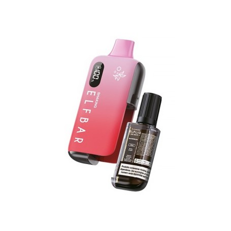 ELFBAR SHAKING ELFLIQ EB600 KIT WATERMELON 20 MG