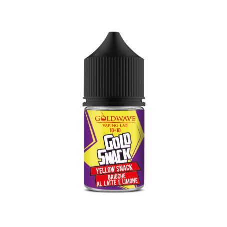 GOLDWAVE YELLOW SNACK MINI SHOT 10 ML IN CHUBBY 30