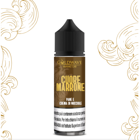 GOLDWAVE SHOT 20 ML CUORE MARRONE 20+ 40 SHOT 20 ML CHUBBY 60