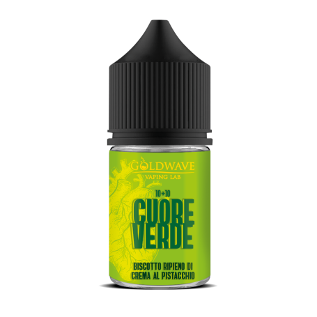 GOLDWAVE CUORE VERDE MINI SHOT 10 ML IN CHUBBY 30