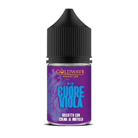 GOLDWAVE CUORE VIOLA MINI SHOT 10 ML IN CHUBBY 30