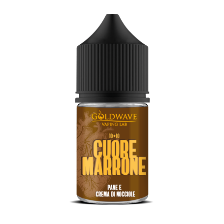 GOLDWAVE CUORE MARRONE MINI SHOT 10 ML IN CHUBBY 30