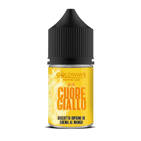 GOLDWAVE CUORE GIALLO MINI SHOT 10 ML IN CHUBBY 30