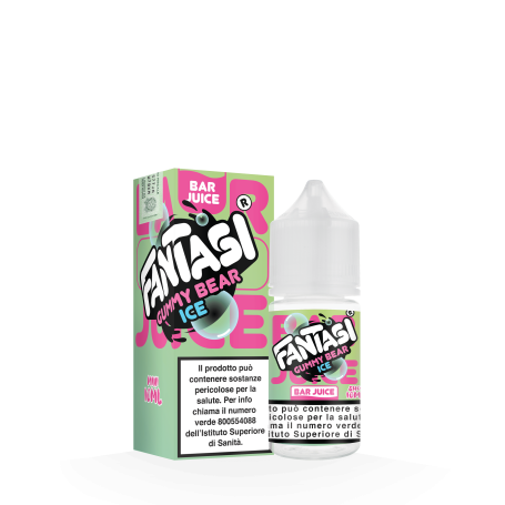 FANTASI ICE GUMMY BEAR ICE 10 + 10 MINI SHOT 10 ML IN CHUBBY 30