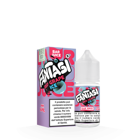 FANTASI ICE RED GRAPE ICE 10 + 10 MINI SHOT 10 ML IN CHUBBY 30