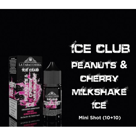 10 + 10 LA TABACCHERIA ICE CLUB PEANUTS & CHERRY MILKSHAKE ICE
