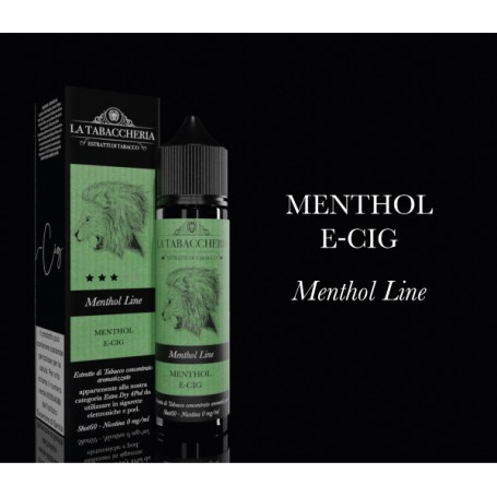 .LA TABACCHERIA. EXTRA DRY MENTHOL E-CIG SHOT 20ML IN CHUBBY 60ML