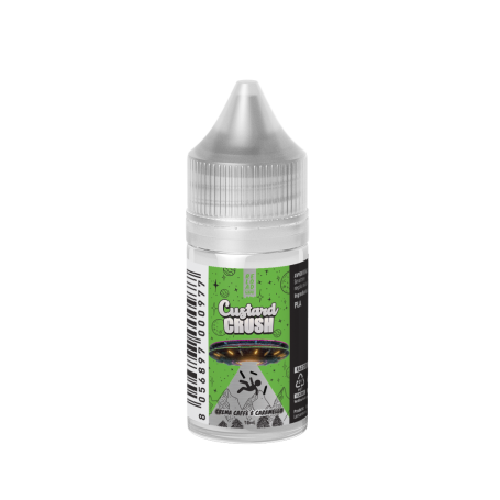 RELOAD VAPE MINI SHOT 10 + 10 CUSTARD CRUSH CREMA CAFFE E CARAMELLO MINI SHOT 10 ML IN CHUBBY 30