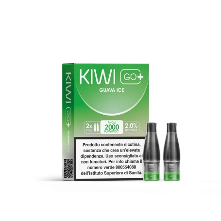 KIWI GO + PLUS GUAVA ICE 20 MG 2 ML 2 PCS
